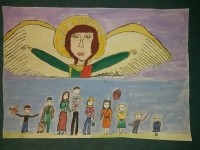 Около ста работ прислали на акцию «Крылья ангела»