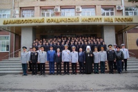 Митрополит Артемий посетил торжественную присягу курсантов Дальневосточного юридического института
