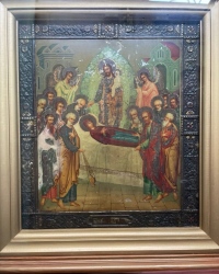 В Успенском соборе появилась икона с необычной историей