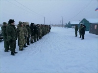 Хабаровский священник благословил казаков Уссурийского казачьего войска на проведение военно-полевых сборов