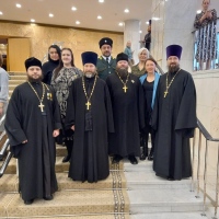 Делегация Хабаровской епархии посетила ряд мероприятий XXXII Международных Рождественских чтений в Москве