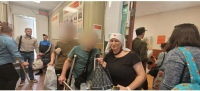 Сотрудники епархиального Соцотдела посетили бойцов в военном госпитале