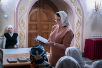 Лекция о роли Православной Церкви в годы войны прошла в приходской библиотеке