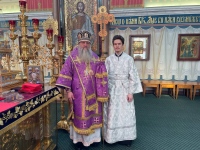 Митрополит Артемий совершил Таинство Рукоположения в сан диакона над Никитой Чешуиным