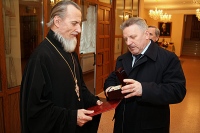 Вячеслав Шпорт поздравил владыку Игнатия со Светлым Христовым Воскресением