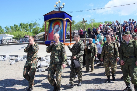 Крестный ход памяти Крестителя Руси начал своё шествие вокруг Хабаровска