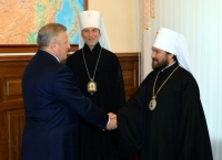 Вопросы духовного развития региона обсудили глава края и иерархи Русской Православной Церкви