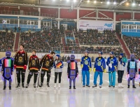 Митрополит Владимир посетил открытие чемпионата мира по хоккею с мячом