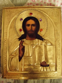 В Христорождественский собор вернулась отреставрированная икона XIX века