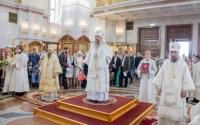 В праздник Преображения Господня митрополит Артемий совершил Божественную литургию  в сослужении двух епископов