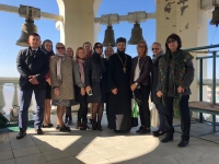 Сотрудники Комитета по туризму осмотрели город с колокольни кафедрального собора