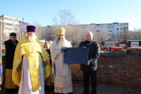 Правящий архиерей совершил закладку храма в поселке имени Горького