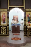 В Хабаровском cудостроительном колледже освящен домовой храм во имя святого апостола Андрея Первозванного. 14 декабря 2012 года.