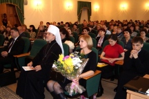 Конференция «Святость семьи, материнства и детства» в Хабаровской духовной семинарии. 14 мая 2014 г.