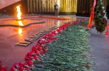 Акция «Свеча памяти»  возле Вечного огня 22 июня 2019 г.