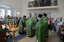 Божественная литургия в храме святого благоверного князя Александра Невского 12 август 2019 г.