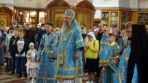 Молебен на начало учебного года в Спасо-Преображенском кафедральном соборе  30 августа 2020 г.