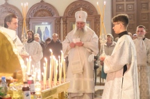 Божественная литургия в Троицкую родительскую Спасо-Преображенском соборе 7 июня 2025 г.