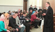 Евангельские беседы с митрополитом Игнатием в Отделе по работе с молодежью. 7 марта 2012 года.
